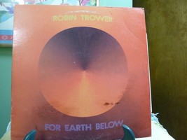 Robin Trower - For Earth Below - 1975 Chrysalis CHR1073 LP - Ultrasonic ... - £13.19 GBP