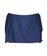 24th &amp; Ocean Women&#39;s Solid Navy Blue Skirted Bikini Bottom Sz 18W NWT - $43.75 CAD