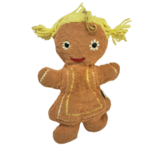 13&quot; Vintage Knickerbocker Dolls Of Distinction Gingerbread Stuffed Animal Plush - £36.35 GBP