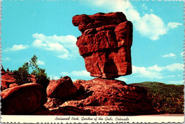 Colorado Springs, CO, Garden of the Gods Balanced Rock Mushroom, Postcard - £3.92 GBP