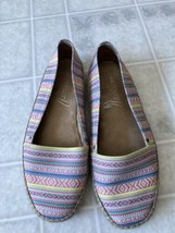 Women’s Aerosoles A2 Stitch and Turn Solitaire Espadrille Shoes 8 M Blue Pink - £20.75 GBP