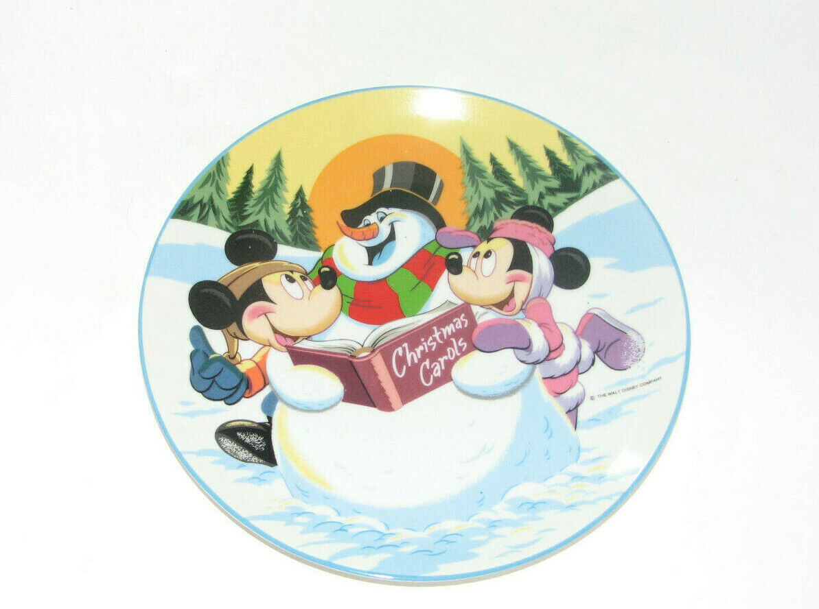 Schmid Walt Disney Characters MERRY MOUSE MEDLEY Collectible Plate 1987 - $24.73