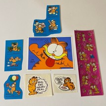 Vintage Hallmark Sandylion + Garfield Stickers Set - £11.96 GBP