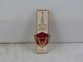 1980 Moscow Summer Olympics Pin - Weightlifting Event - Stamped Pin - $15.00