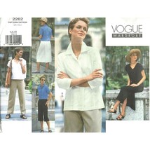 Vogue Sewing Pattern 2262 Jacket Dress Top Skirt Pants Misses Size 6-10 - $14.39