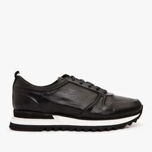 The Barnett Black Leather Men Sneaker Final Sale! image 2