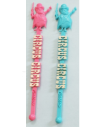 Lot of 2 Circus Circus Ringmaster Swizzle Sticks, Pre-owned - £5.44 GBP