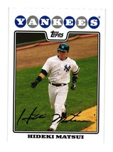 2008 Topps #445 Hideki Matsui New York Yankees - £3.13 GBP