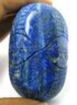 HUGE Collectible 1119Ct Natural Untreated Blue Lapis Lazuli Oval Hand carved Gem - £64.66 GBP