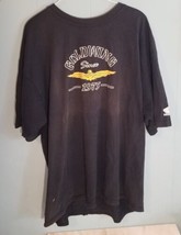 Honda Goldwing 1975 Official Licensed Product T Shirt Mens 2XL Racing Black - $14.34