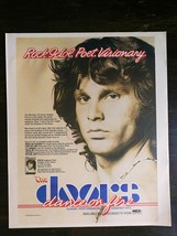 Vintage 1985 The Doors Dance on Fire Video Full Page Original Movie Ad -... - £5.19 GBP