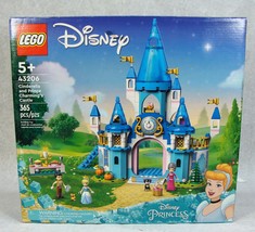 BRAND NEW LEGO DISNEY #43206 CINDERELLA AND PRINCE CHARMING PALACE SET - $80.99