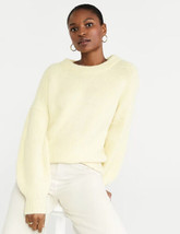Women&#39;s Ann Taylor L/S Yellow Drop Shoulder Sweater Sz Medium - £27.68 GBP