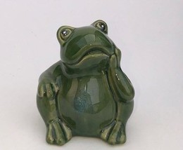 Miniature Ceramic Frog Figurine - 4&quot; - £6.35 GBP