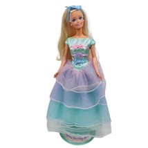 Spring Tea Party Barbie Doll, Avon Exclusive, Mattel 1997 3rd in Series w/ Stand - £9.42 GBP
