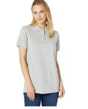 Ultra Club Women&#39;s Classic Pique Polo in Silver Size 3XL, NWT - £9.19 GBP