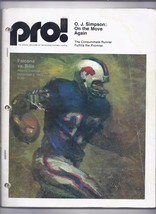 1973 NFL Game Program Bills @ Falcons 12/2 - £11.26 GBP