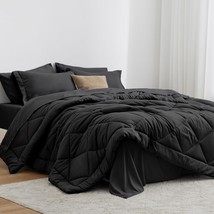 Love&#39;S Cabin Twin Comforter Set Black, 5 Pieces Twin Bed In A Bag, All S... - €40,88 EUR