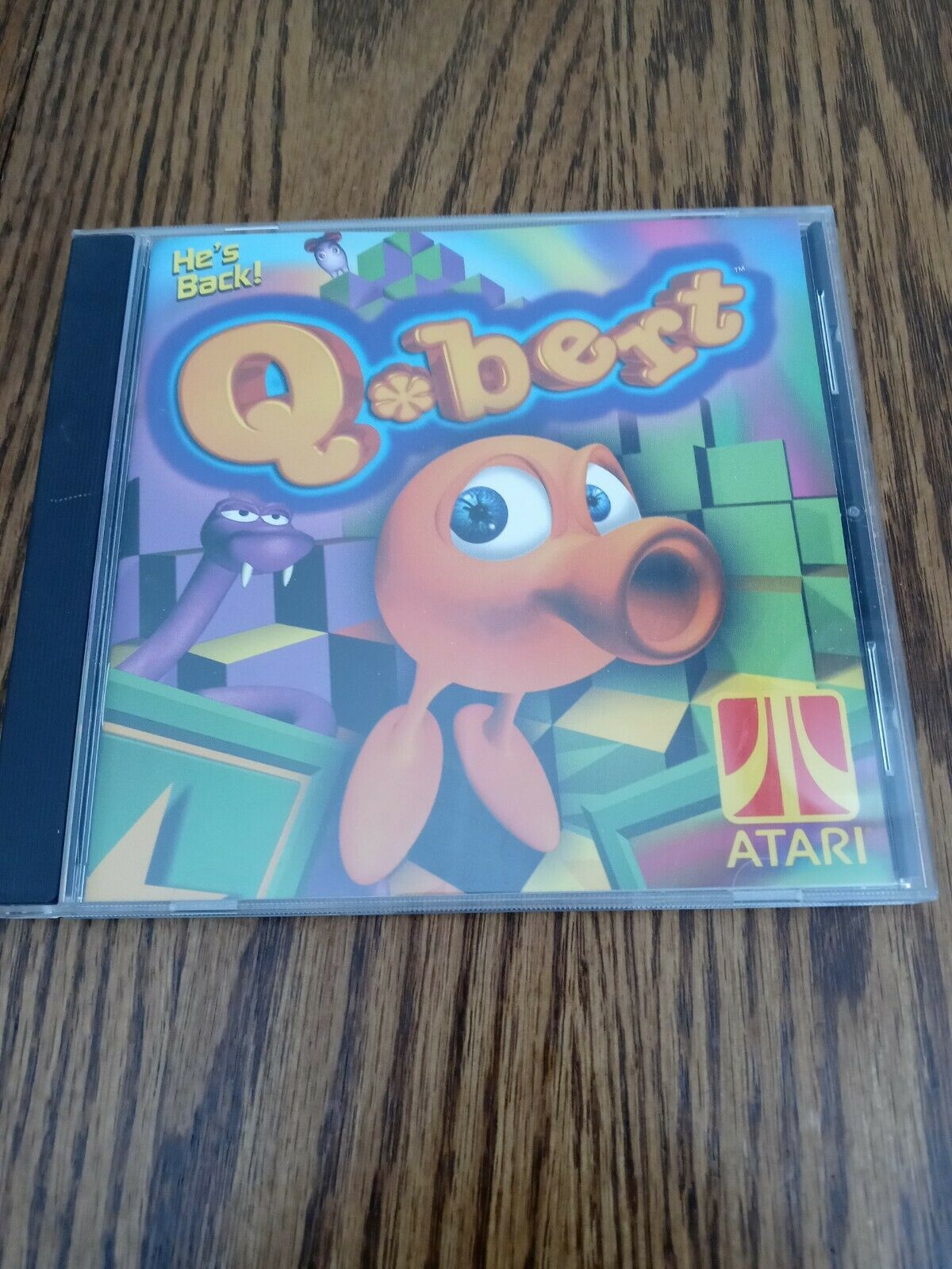 Primary image for He’s Back! Q*Bert CD-Rom (1999, Hasbro) Windows  Atari Classic Video Game