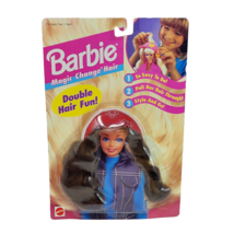VINTAGE 1995 BARBIE MAGIC CHANGE HAIR MATTEL NEW # 68311 DOUBLE HAIR FUN... - $19.00