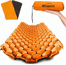 Ultralight Inflatable Sleeping Pad Camping Mattress for Backpacking Hiki... - £46.66 GBP