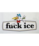 Jovny says "F*CK ICE" sticker - $4.00