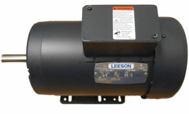 Leeson 1.5/0.67HP 460V 3PH Continuous Duty Electric Motor C145T46FB8D - $259.56