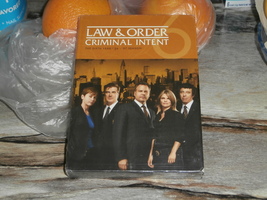 Law &amp; Order Criminal Intent 6TH Year Season Complete Cast Pictured Dvd Cased Box - £18.82 GBP