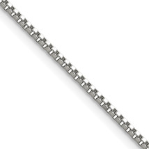 Chisel Stainless Steel Polished 1.5mm 24 inch Box Chain SRN662 - £25.96 GBP