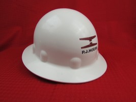 Fibre Metal E1RW Full Brim Hard Hat - Ratchet Suspension W/logo White - £11.27 GBP