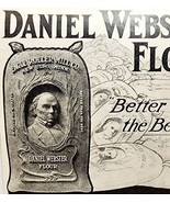 1910 Daniel Webster Flour Eagle Roller Mill Advertisement Baking Ephemera - €17,15 EUR