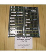 Lot of 20 pieces - 184-pin PC100 RAM Memory - Assorted - Untested - $38.26 CAD