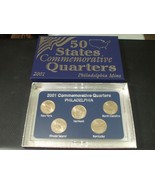 50 States Commemorative Quarters - Philadelphia Mint - 2001 - £10.96 GBP