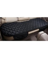 Black Universal Rear Car Seat Cover Plush Protector Non-Slip Mat Chair C... - €19,76 EUR
