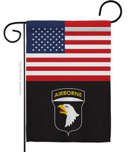 Us 101St. Airborne Garden Flag Army 13 X18.5 Double-Sided House Banner - £17.56 GBP