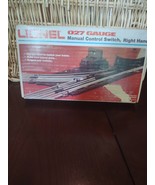LIONEL 027 GAUGE MANUAL CONTROL SWITCH RIGHT HAND 6-5022 - $49.38
