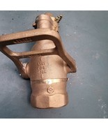AKRON 2-1/2&quot; Brass Fog Nozzle Coast Guard Fire Nozzle New Surplus  - €232,89 EUR