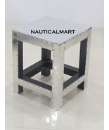 NauticalMart Aluminum Side Table Modern Stool - $9,405.17 MXN