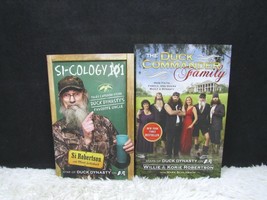 Lot of 2 Si Robertson, Hardback Books, Si-Cology 101, The Duck Commander Family. - £7.15 GBP