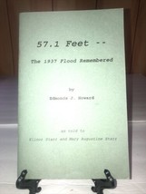 57.1 feet the 1937 flood remembered by edmonds howard Vintage Ohio River - £20.21 GBP