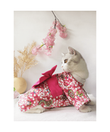 Pet Couture: Cherry Blossom Geisha Small Dog And Cat Clothes - $31.63+