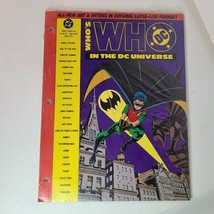 Dc Comics Whos Who Robin New Art Loose Leaf #10 1991 New Sealed - $10.64