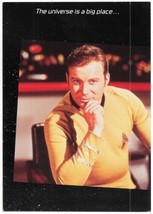 Classic Star Trek Captain Kirk Greeting Card 1986 #250555 NEW UNUSED - £5.42 GBP