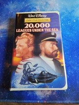 20000 Leagues Under The Sea Disney VHS Family Film Collection Rated G - £3.75 GBP