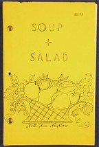 Nottingham Neighbors Grand Prairie, TX Cook Book: Section 4 Soups &amp; Salads, 1979 - £10.14 GBP