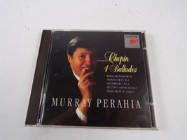 Chopin 4 Ballades Murray Perahia Ballade No 1 Ballade No 2 Mazurka in D CD#51 - £11.84 GBP