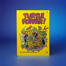 Vintage 1989 Teenage Mutant Ninja Turtles Topps Sticker Card Turtle Powe... - $8.00