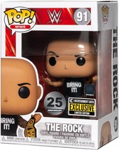 WWE The Rock with Championship Belt Funko Pop! Vinyl Figure - $24.23
