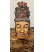 Hand carved wooden staue - £319.74 GBP