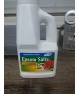 Monterey Epsom Salts 4 lb~ Magnesium Sulfate~Stimulates Rose Bloom &amp; Can... - $39.48
